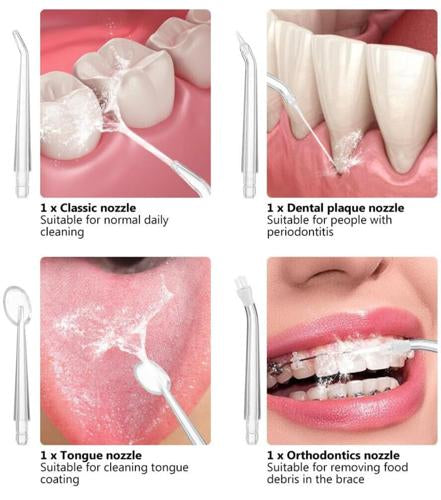 IRRIGADOR DENTAL RECARGABLE USB