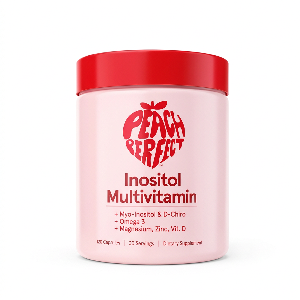 INOSITOL MULTIVITAMIN PEACH PERFECT 120 CÁPSULAS
