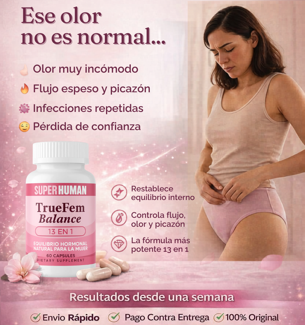 TRUE FEM BALANCE 13 EN 1 – Equilibrio Hormonal Femenino