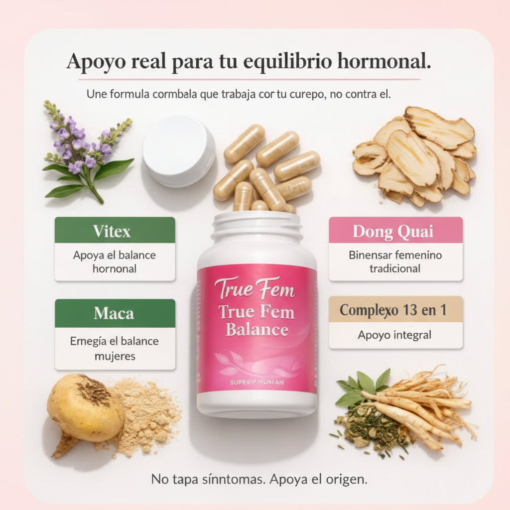 TRUE FEM BALANCE 13 EN 1 – Equilibrio Hormonal Femenino