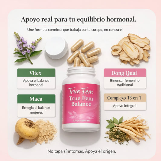TRUE FEM BALANCE 13 EN 1 – Equilibrio Hormonal Femenino