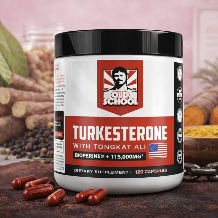 TURKESTERONE x 120 CAPS – Potencia, energía y rendimiento muscular natural