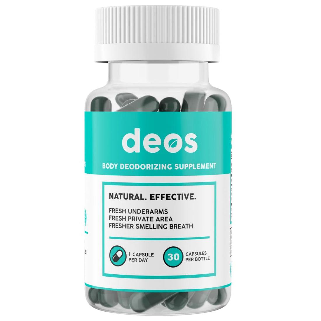 DEOS® DESODORANTE INTERNO EN CAPSULAS