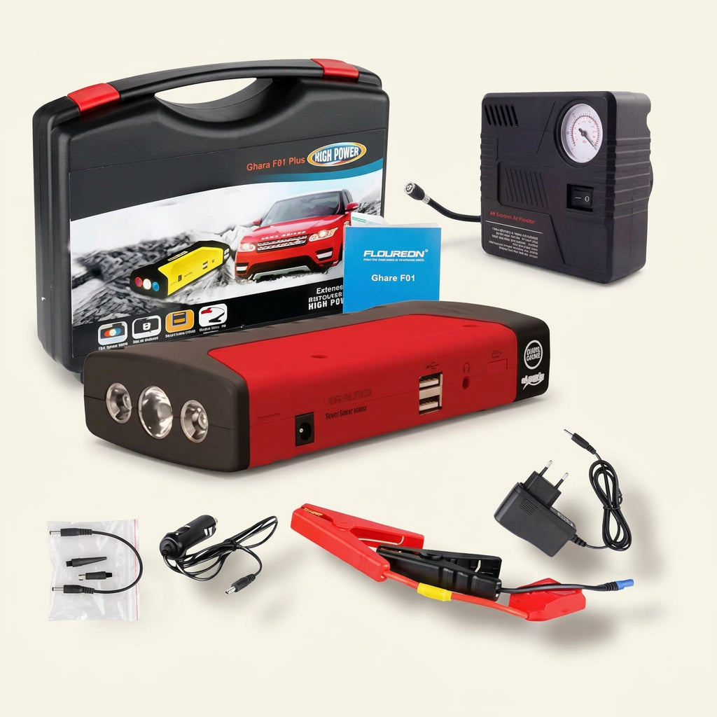 Kit Jumper e Inflador de llanta